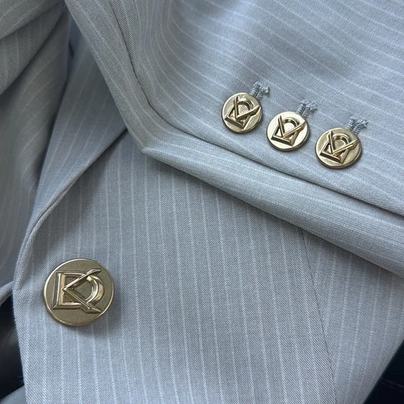 NWT 💎 Donna Karan pinstripe blazer - Picture 8 of 9